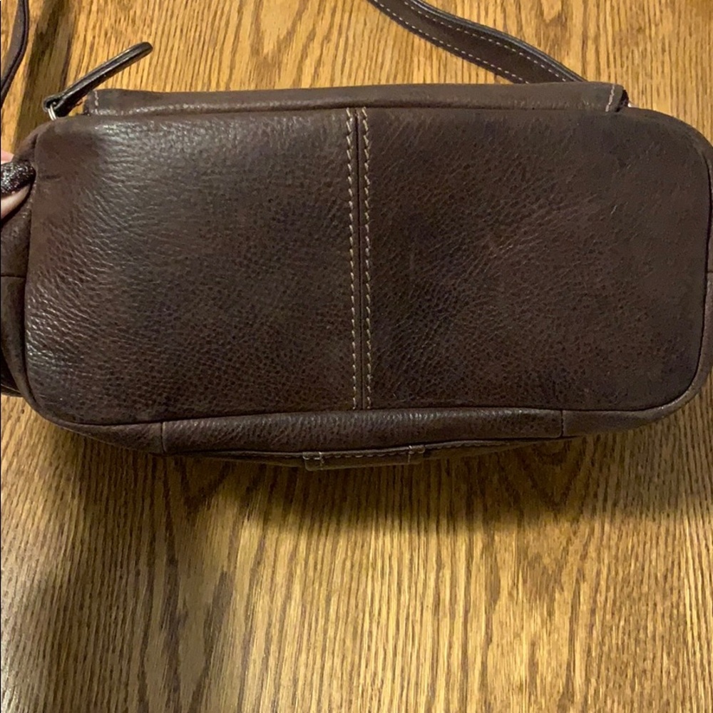 Heavy duty brown leather fossil purse - Picture 10 of 10